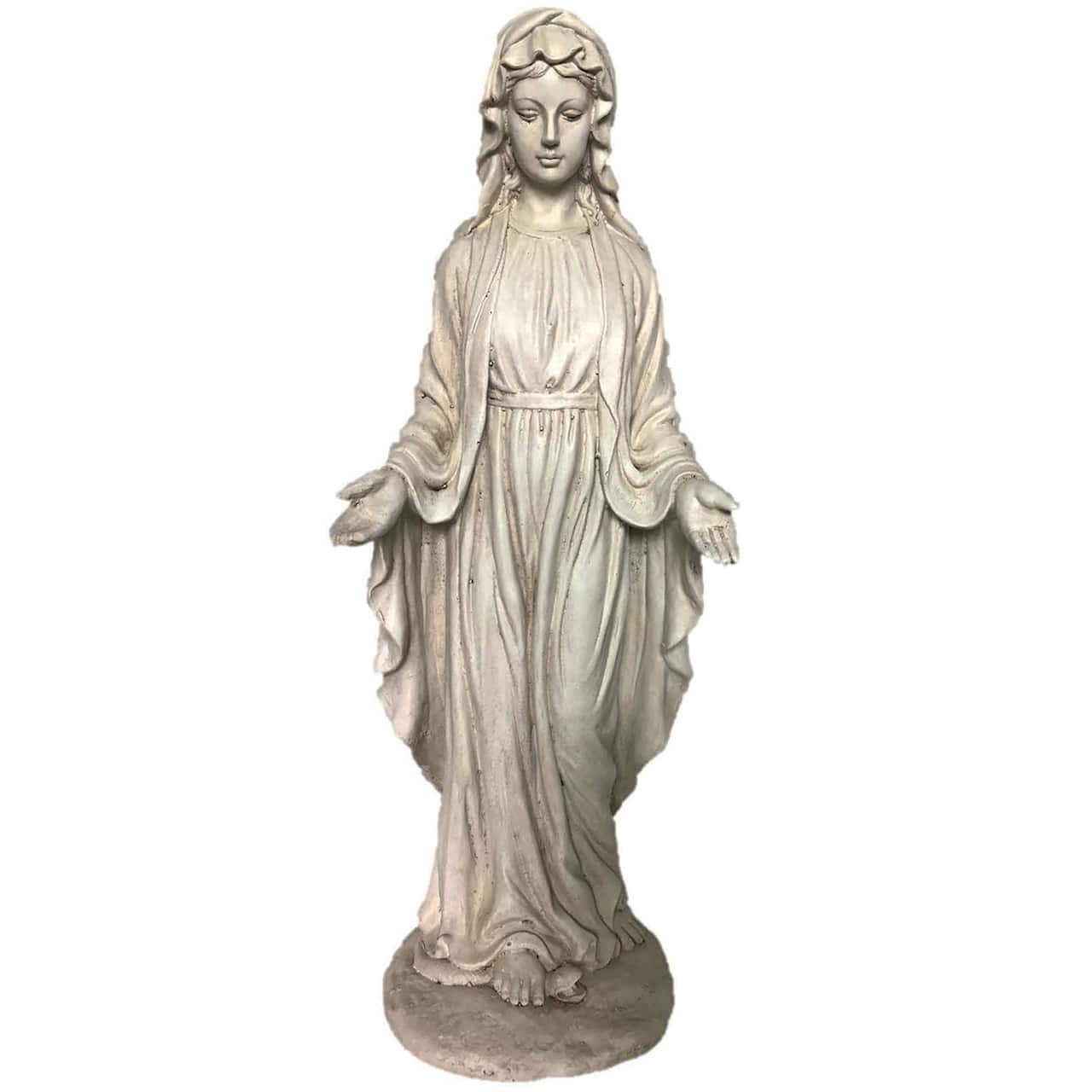 Santa's Workshop 30" Cold Cast Virgin Mary Statue